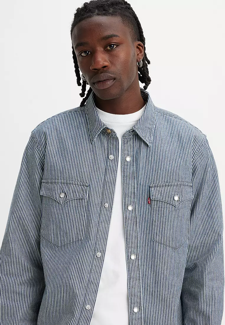 Buy Levi's Levi's® Men's Relaxed Fit Western Shirt A1919-0030 Online ...