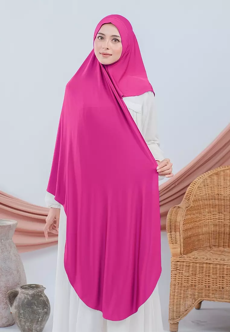 HIJAB INSTAN FAYZA - HOT PINK
