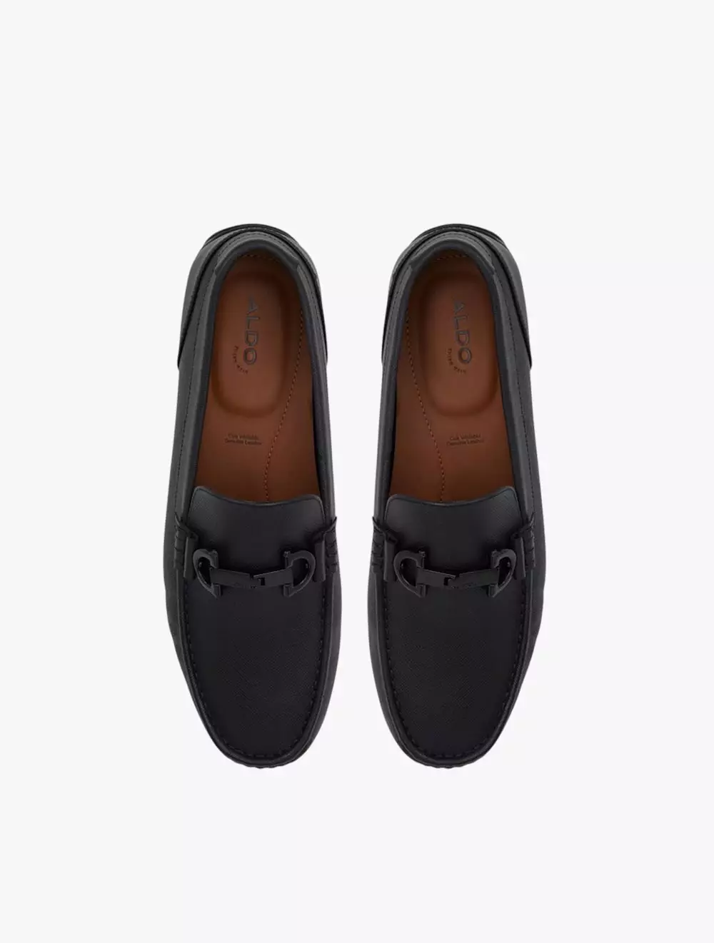Aldo Orlovoflexx-In Men's Slip Ons - Open Black