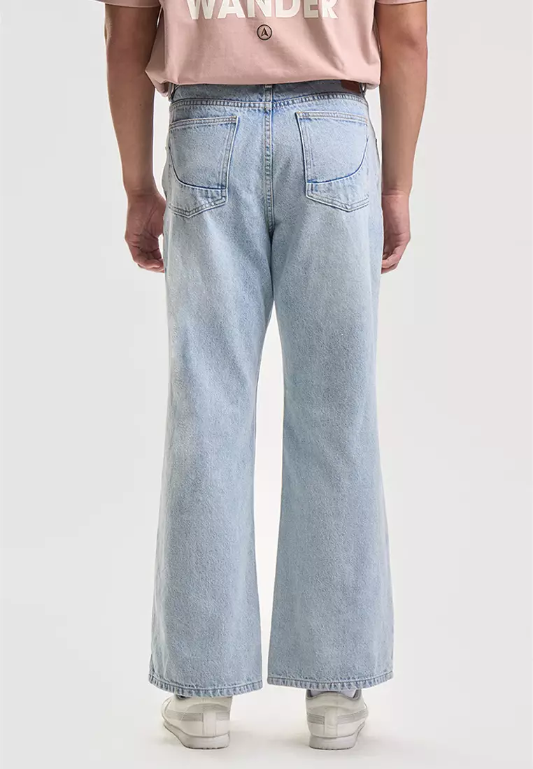 Flared Fit 5-Pocket Jeans