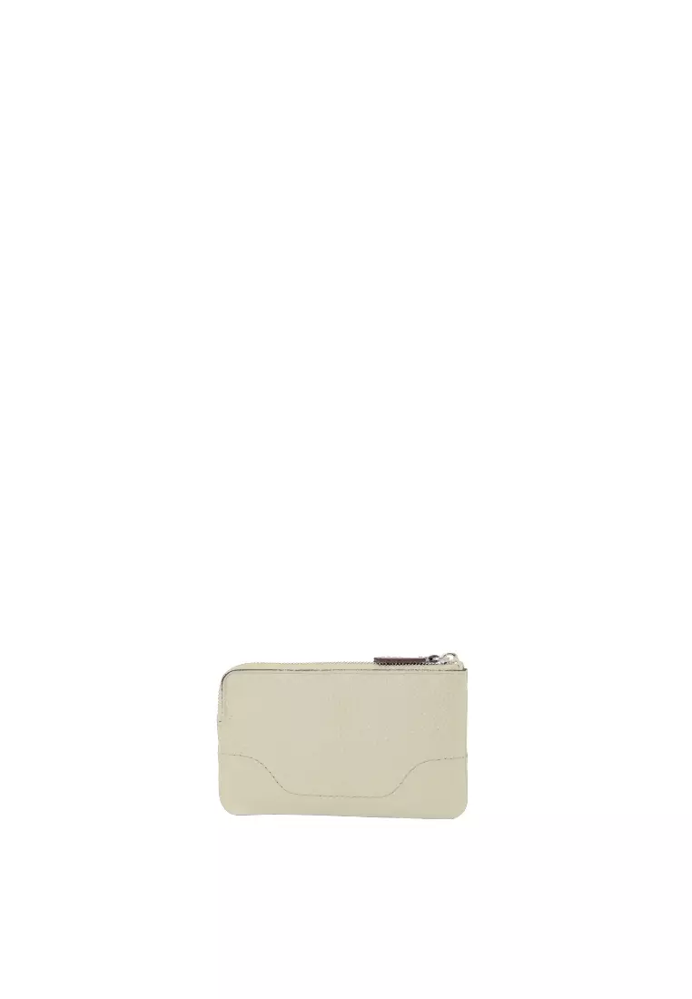 Zip Pouch - Cream Beige