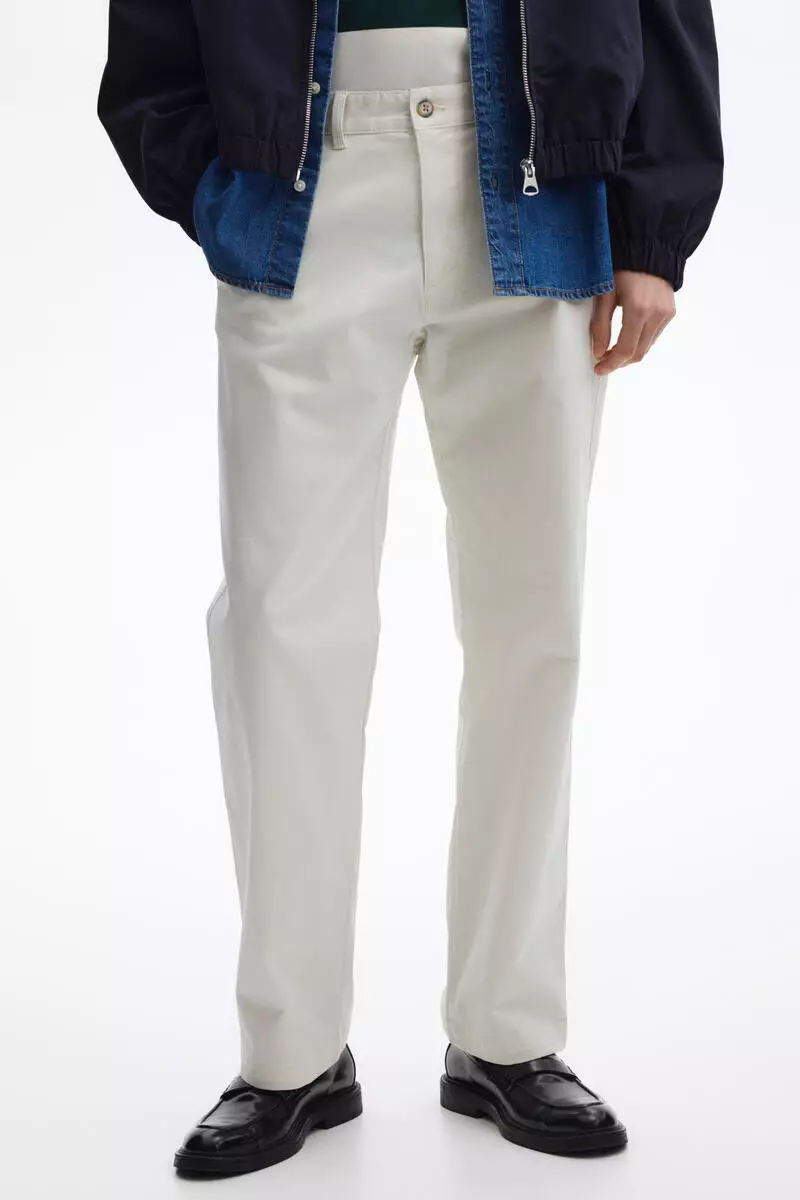Relaxed Fit Cotton chinos