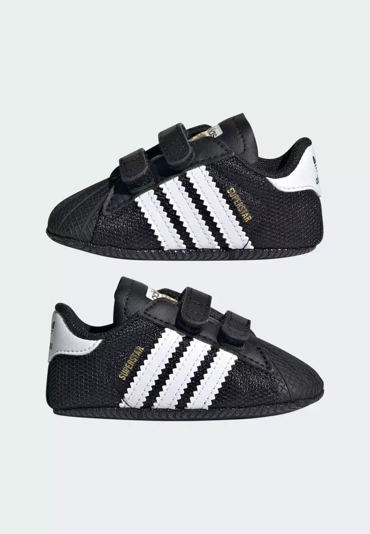 Lifestyle Superstar Shoes Unisex Black JH9971