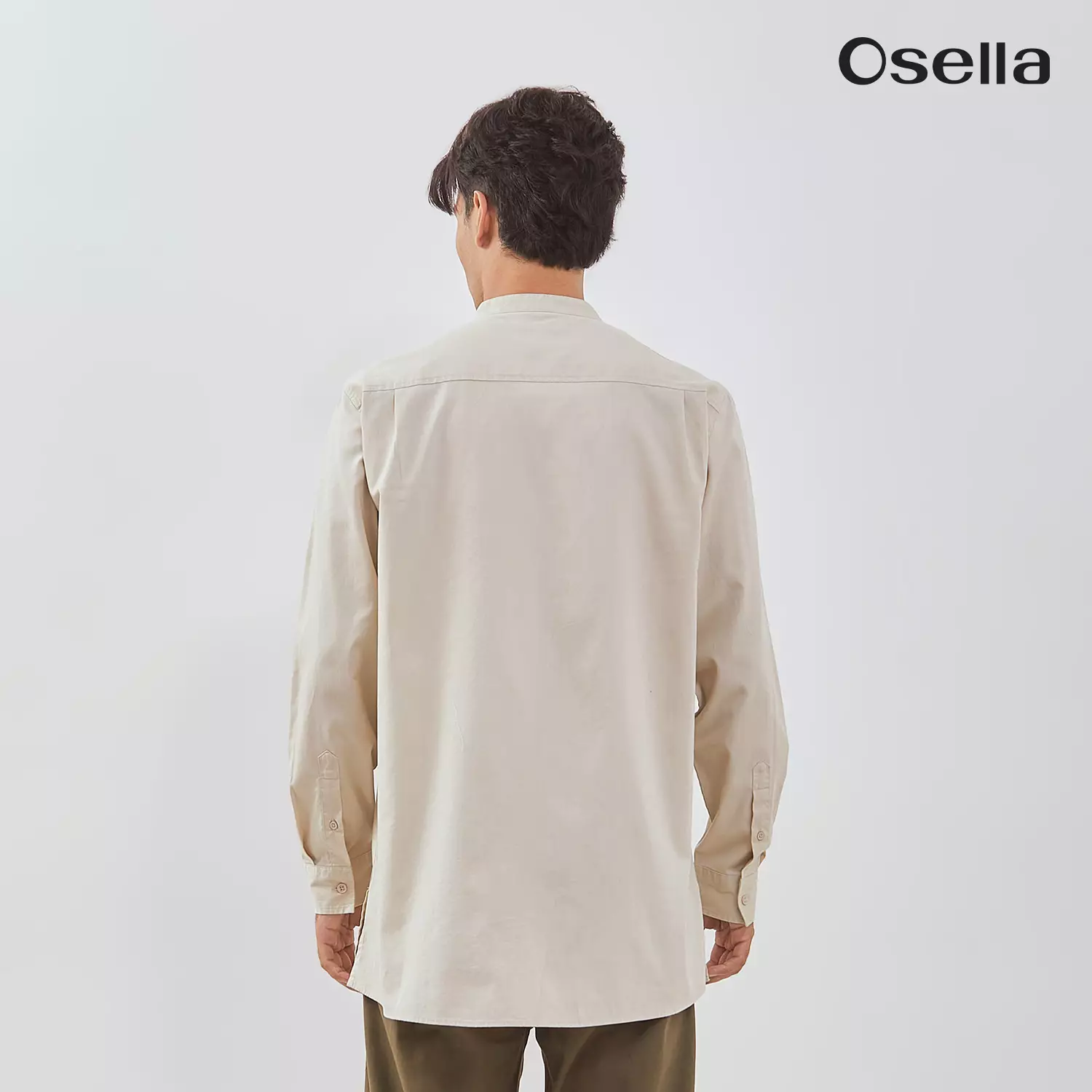 Osella Azlan Long Sleeve Tunic 103T660138 | Kemeja Koko Lengan Panjang Pria