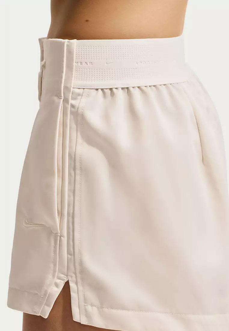 Sportswear High-Waisted Satin Women's Hot Shorts