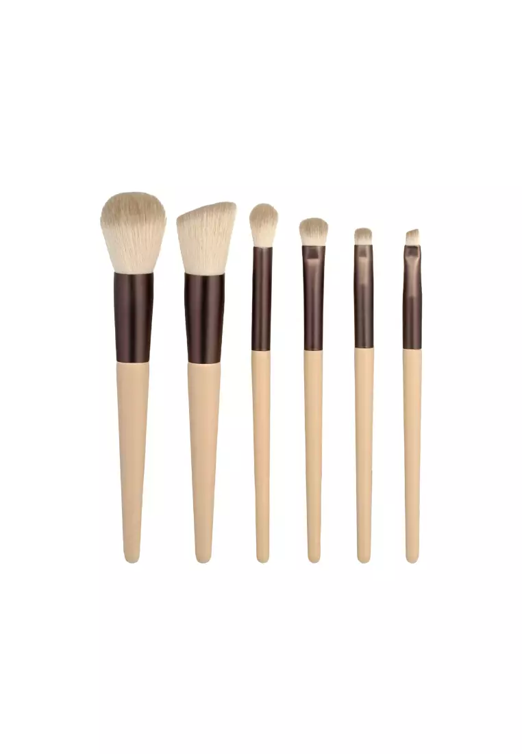SASATINNIE Portable Make-up Brush Set 6piece