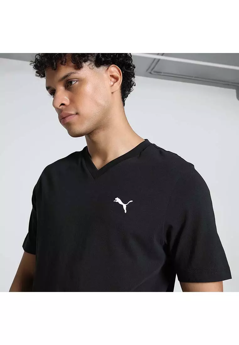 Buy PUMA Essentials V-Neck Tee Men 2025 Online ZALORA Philippines