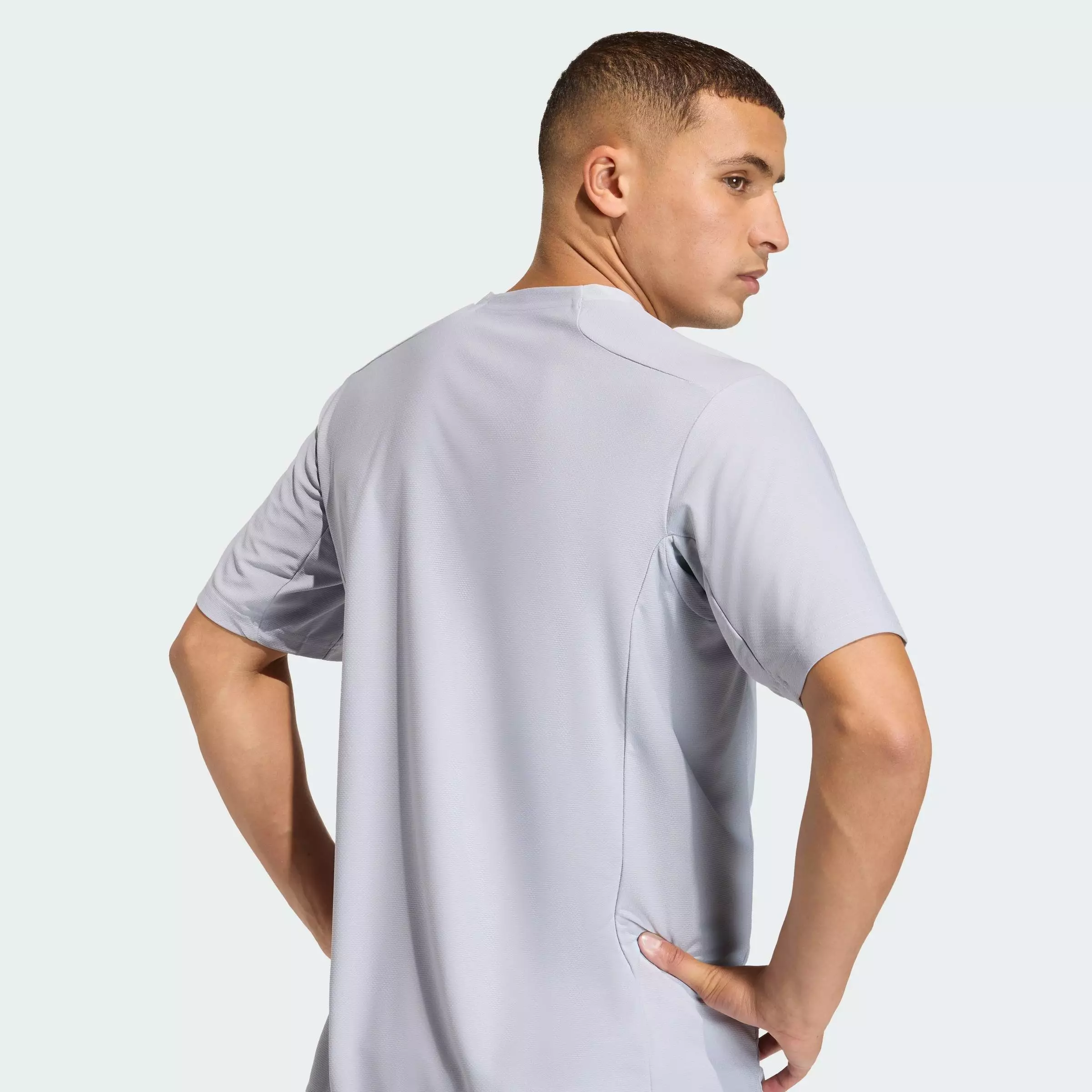 Buy ADIDAS Gym & Training Climacool 3D T-Shirt Men Grey KQ7502