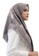Buttonscarves grey Buttonscarves Sofya Voile Square Poppy 21B09AAD6159A2GS_2