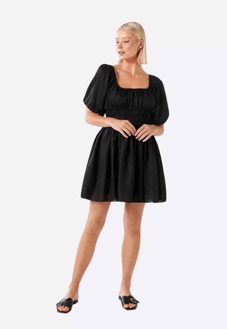 Buy Ever New Mary Jane Off Shoulder Mini Dress 2025 Online | ZALORA Philippines