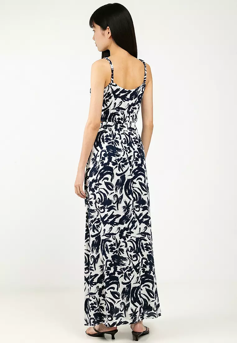 Anna Sleeveless Ankle Dress