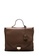 Trussardi brown Trussardi Leather Satchel (Brown) 3F431AC4150746GS_1