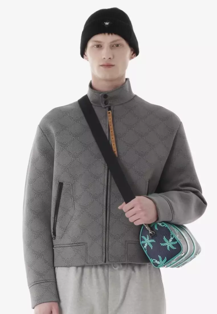 Ella Boston Bag in Palm Canvas