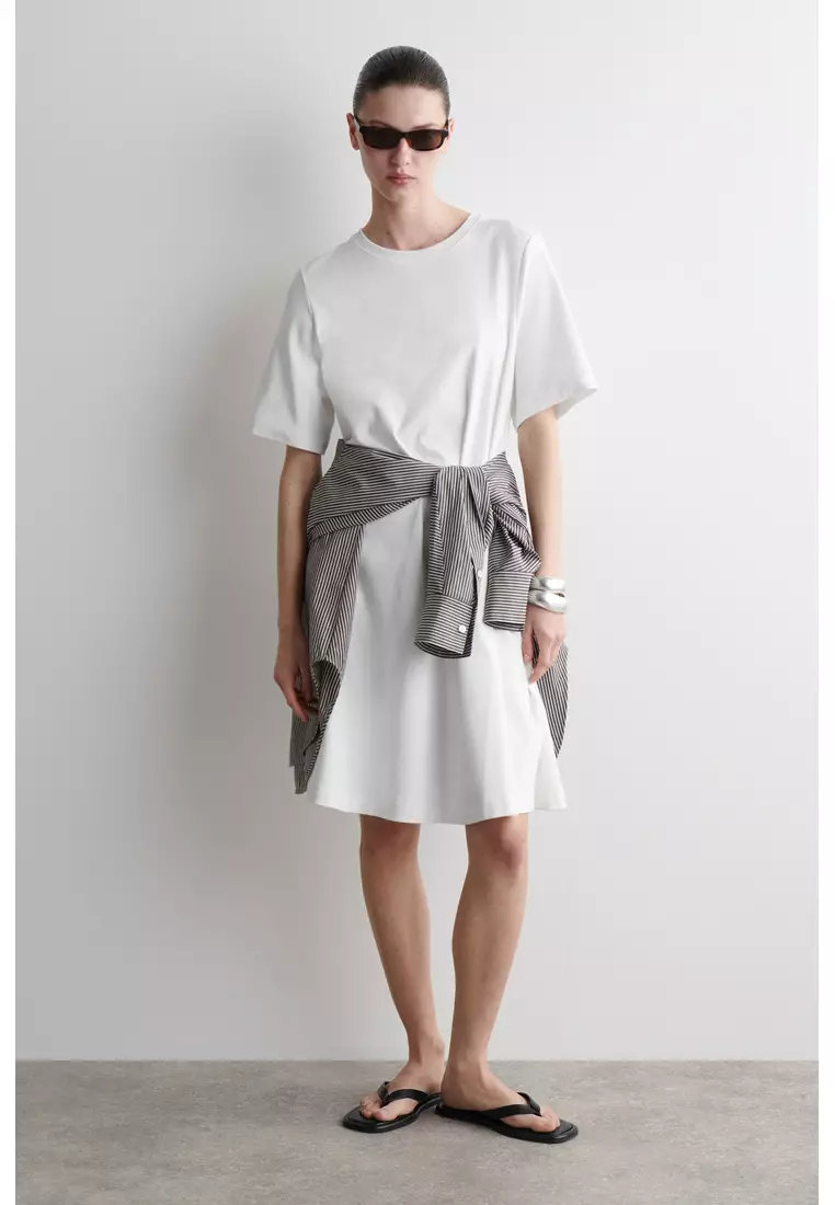 A-LINE MINI T-SHIRT DRESS