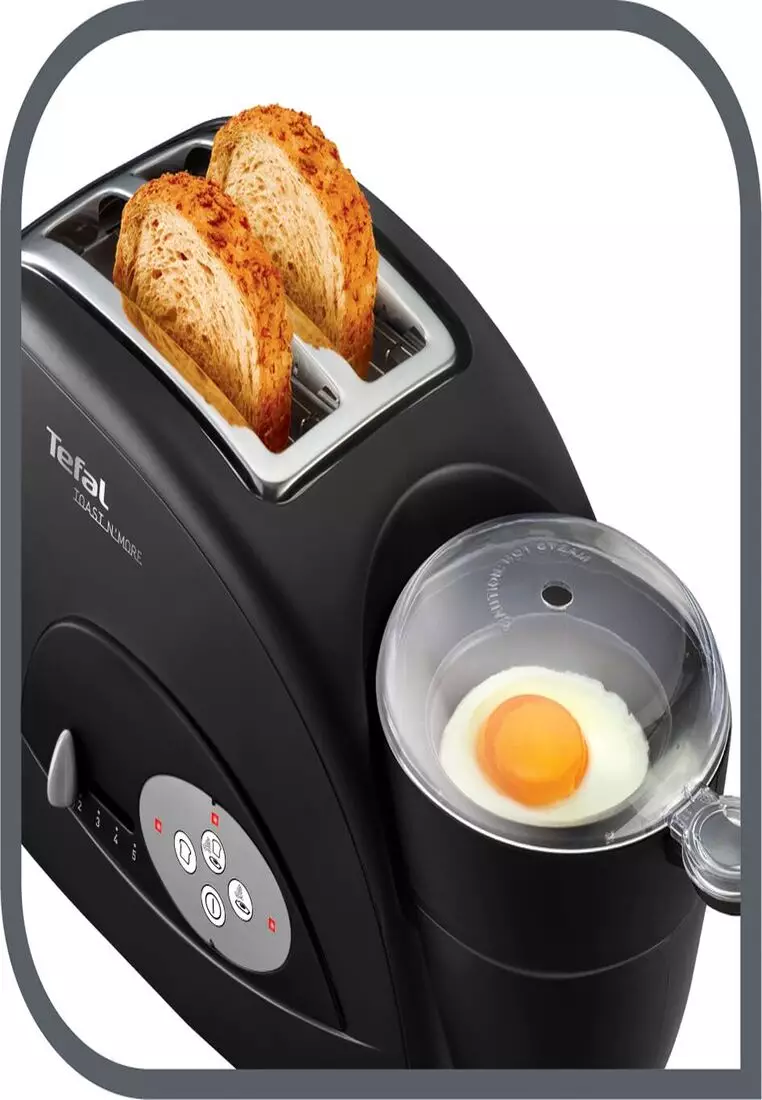 Tefal Toast N' More Toaster, Toast & Egg, TT5528