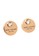 Marc Jacobs gold Marc Jacobs Logo Coin Stud Earrings Rose Gold M0009789 0EEB2AC9A72159GS_1