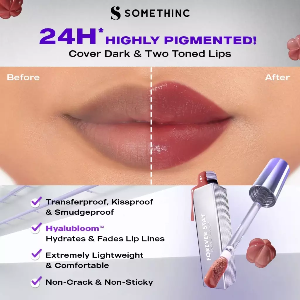 SOMETHINC Forever Stay Comfort Lip Glaze - 02 Hustle