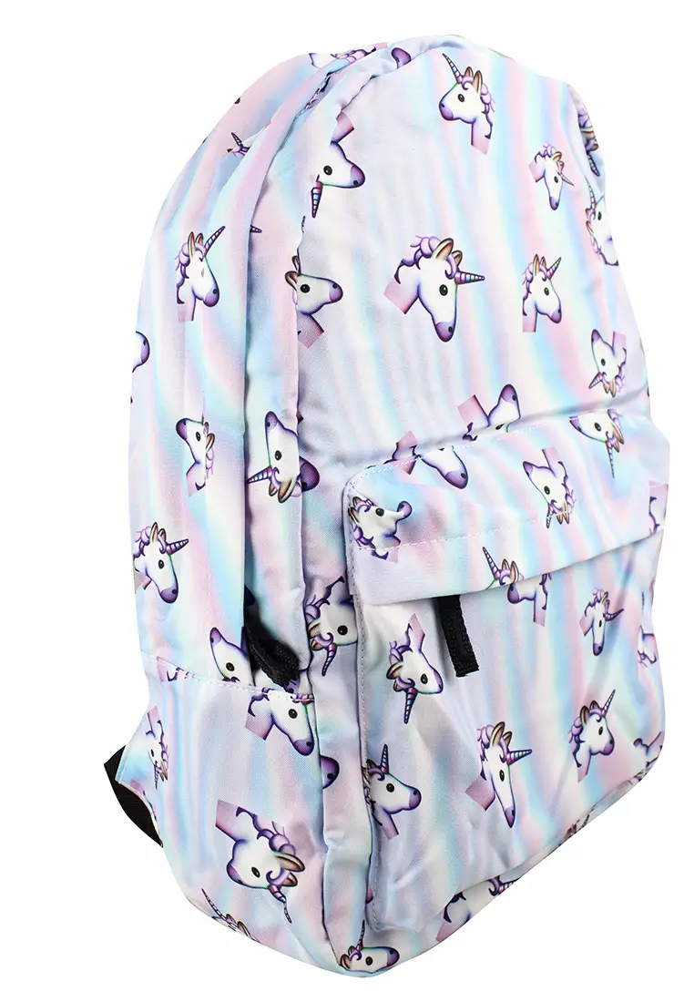 Unicorn deals emoji backpack
