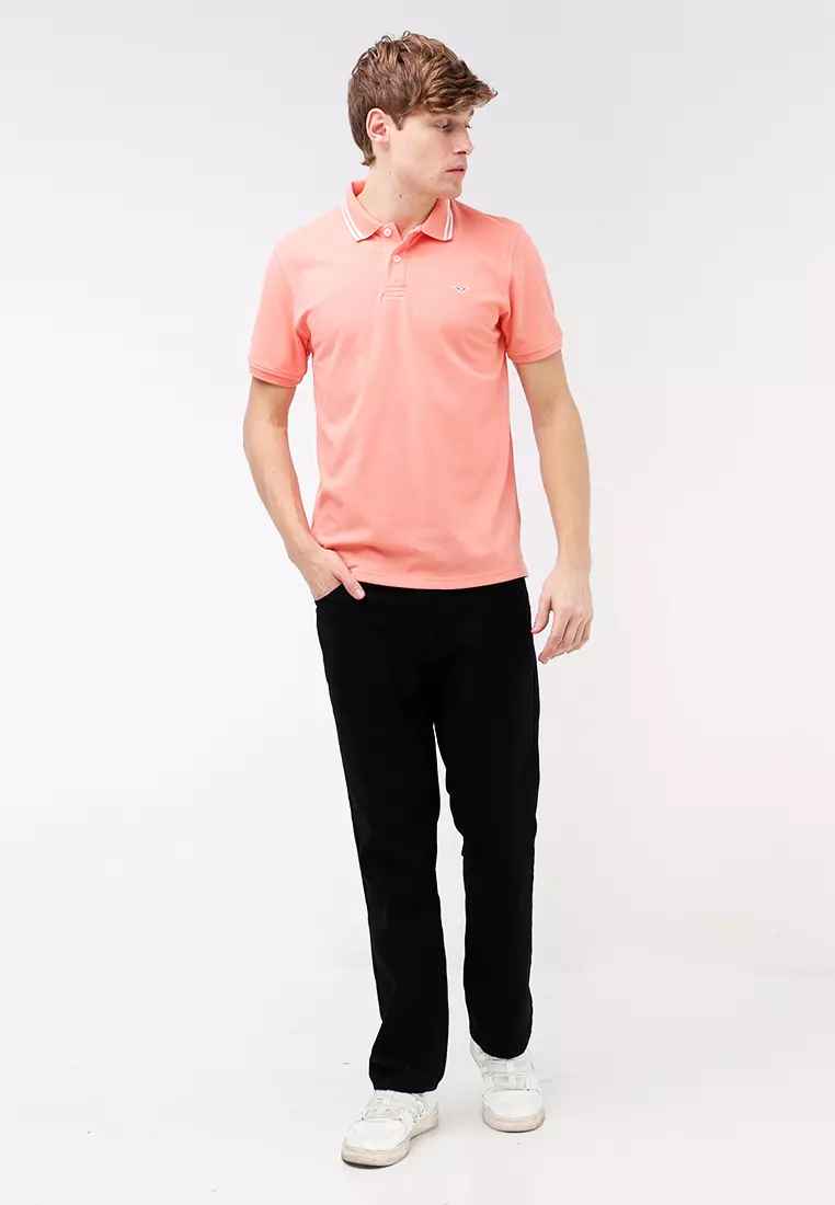 Cvc Collared Shirt Pique