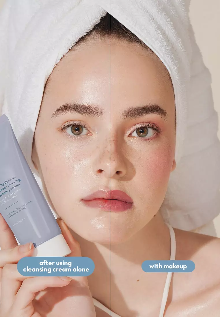 3-In-1 Hyaluronic Makeup Removing Cleansing Cream