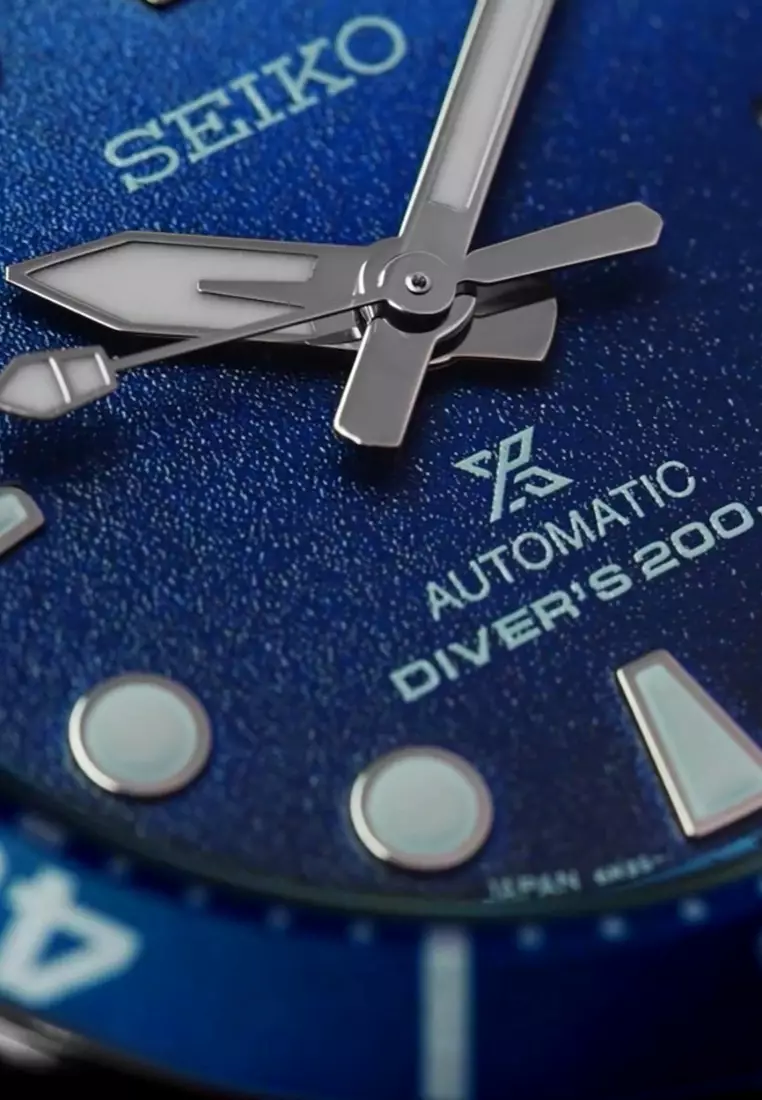Seiko Prospex 2025 Asia-Pacific Limited Edition ‘Indonesia Blue Fire Crater’ Deep Blue Dial Mechanical Watch SPB543J1