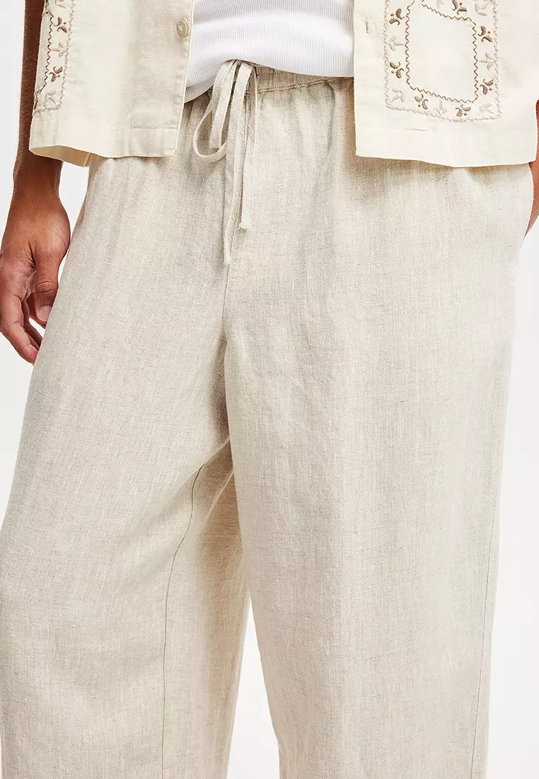 Super Baggy Linen Pants