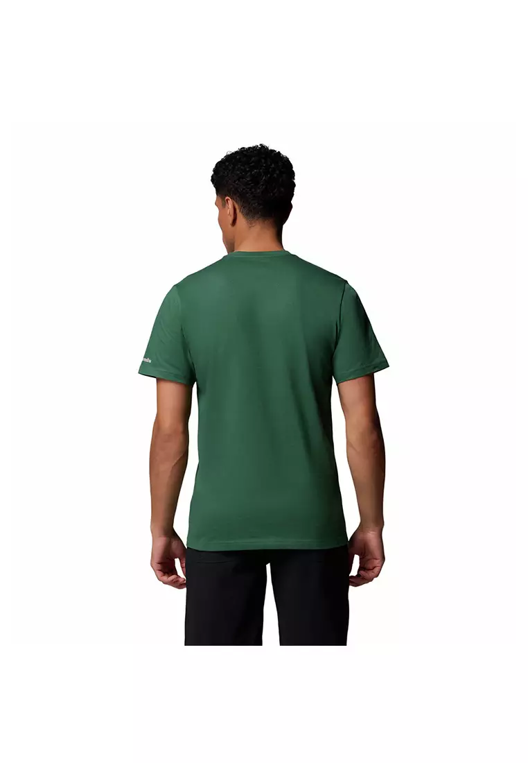 Columbia Men's CSC™ Seasonal Logo Tee - Rain Forest/Outdoor Arch