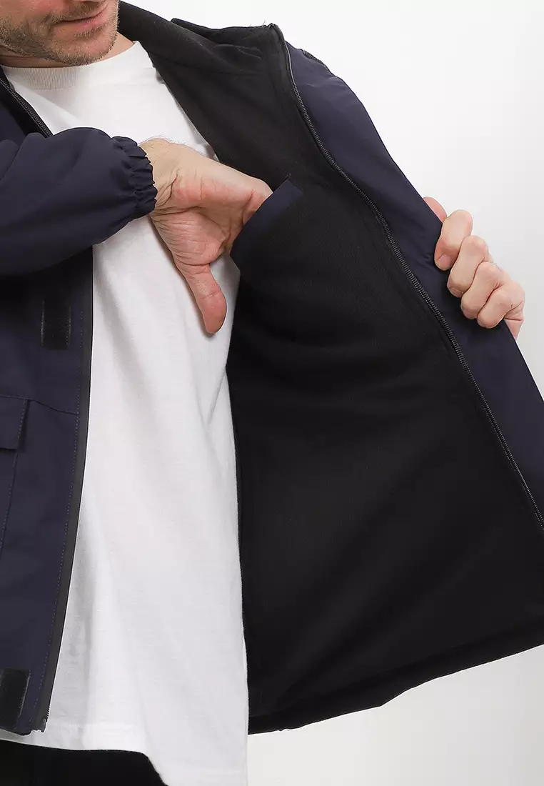 GRAHANGGRA Jaket Waterproof Rodion - Navy Blue