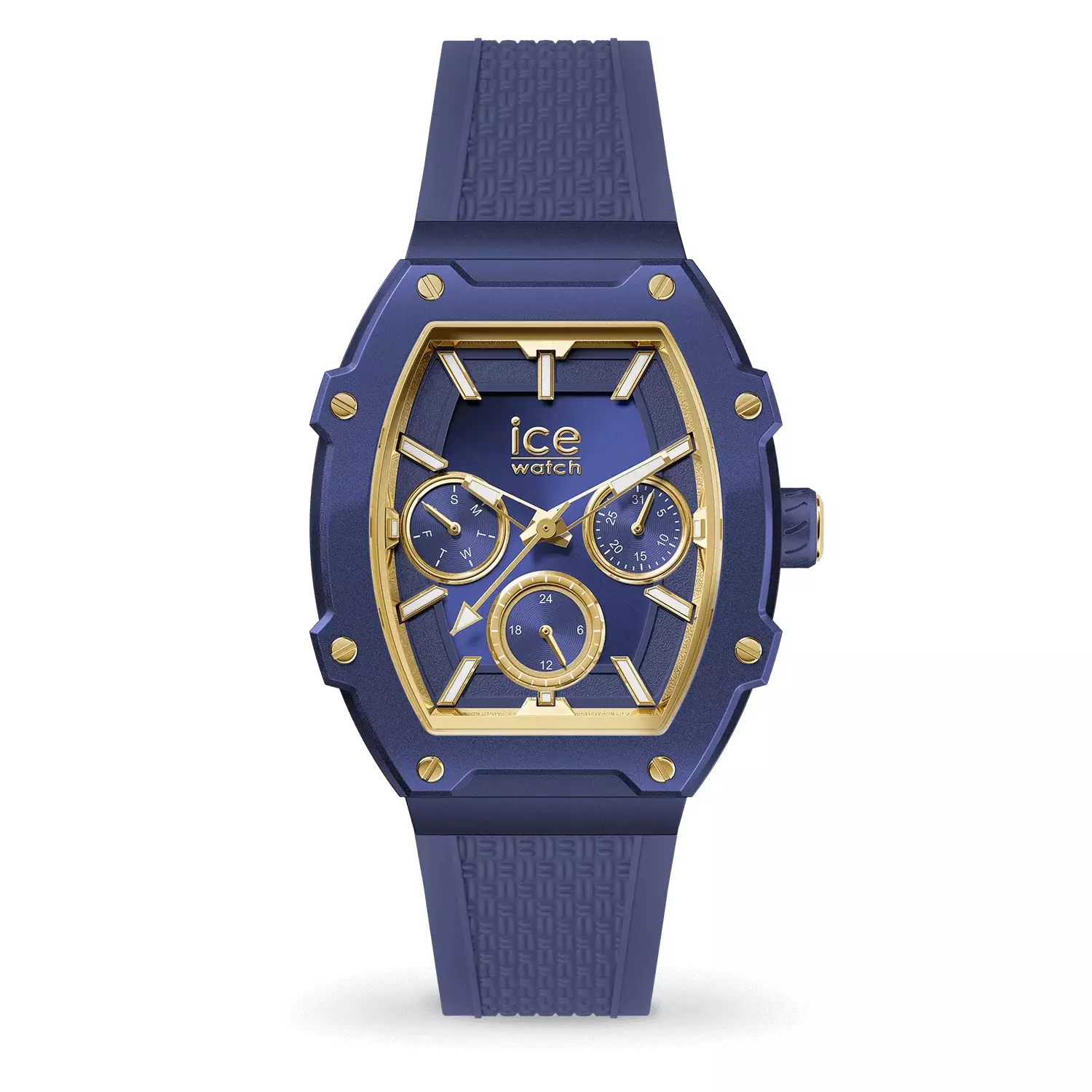 Jam Tangan Wanita Ice Watch ICE Boliday - Digital Blue 40mm [023802]
