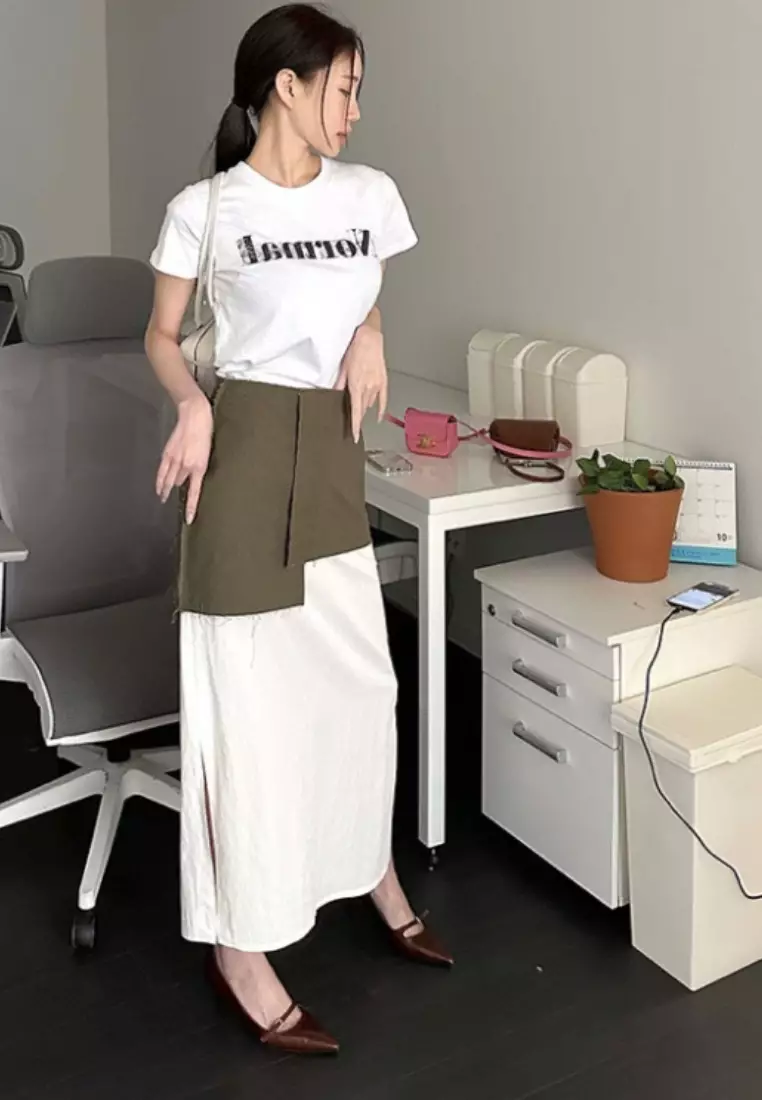 Irregular Hem Skirt CA26031953GR