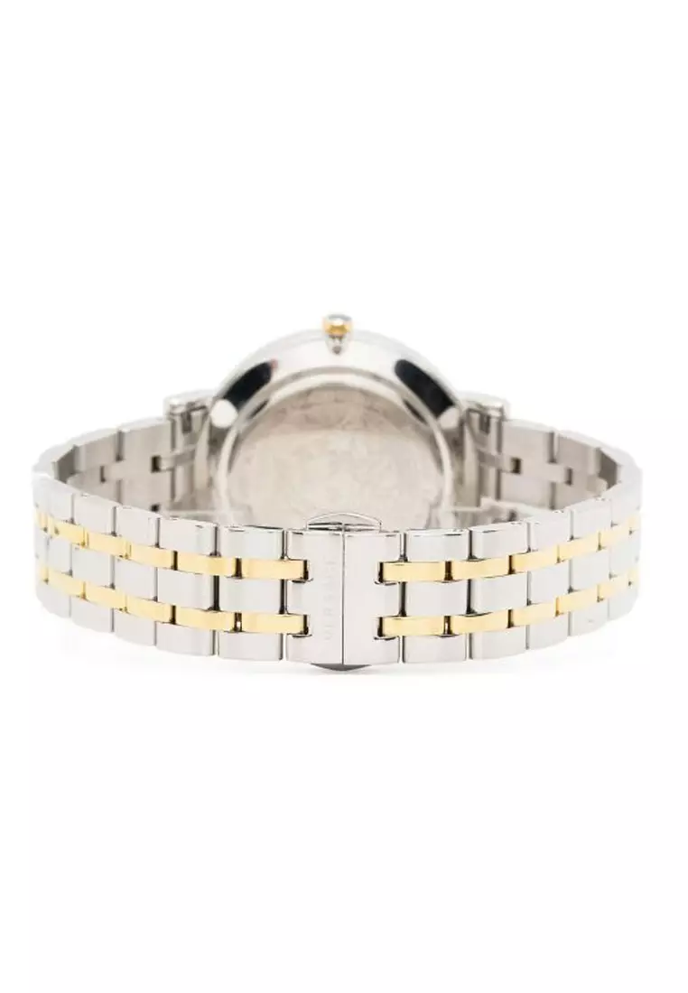 Versace V-Eternal Two Tone Stainless Steel Analog Quartz Watch For Women VEJL00622