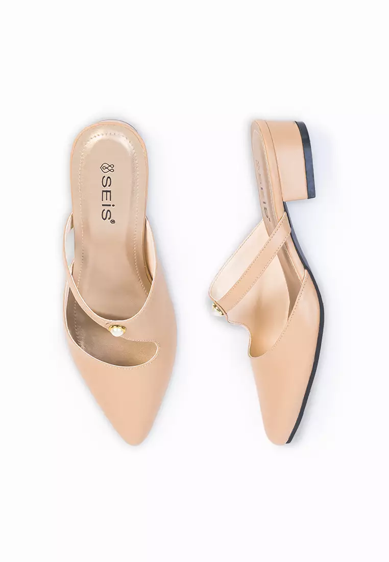 SEIS Lylo Sandal Wanita Mules Heels 3 cm