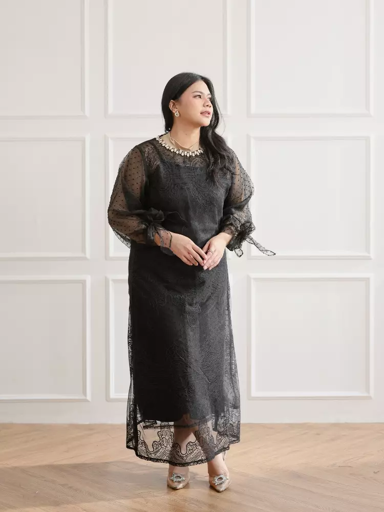 Xtramiles Ladies dress ellenoir dress black