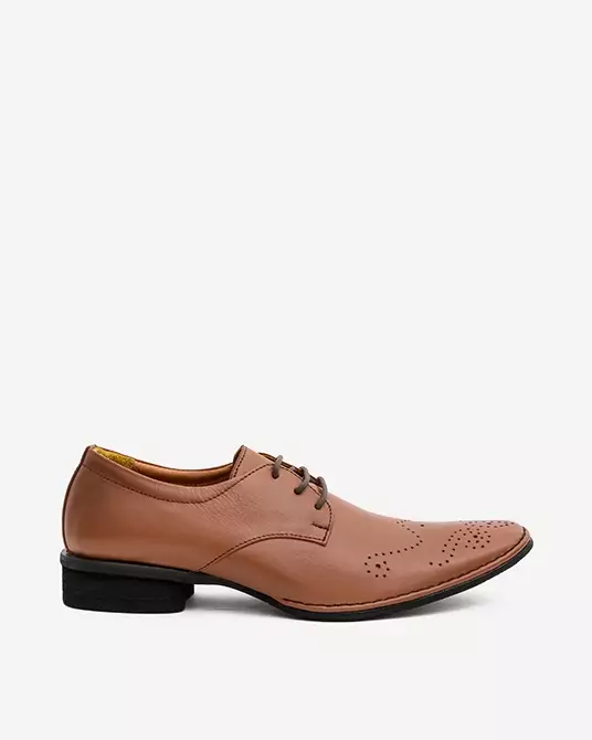 Buccheri Hagio Lace Ups Men Tan
