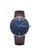 Kenneth Cole New York brown Kenneth Cole New York Blue Dial With Brown Leather Unisex Watch KCWGA2234302 97098ACBAC3E95GS_1