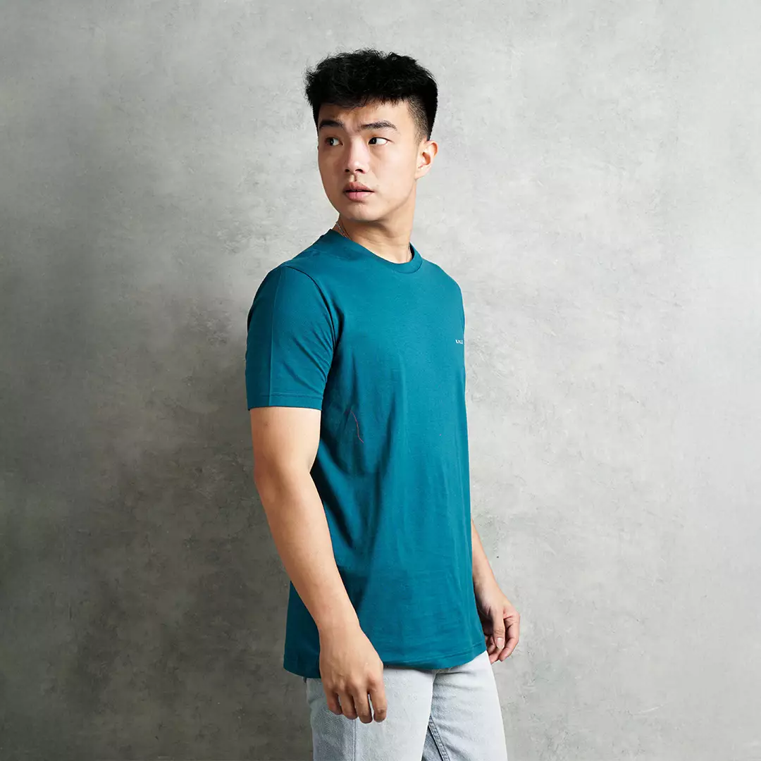 Kale Arion Dark Tosca / T-Shirt Pria Lengan Pendek / Unisex