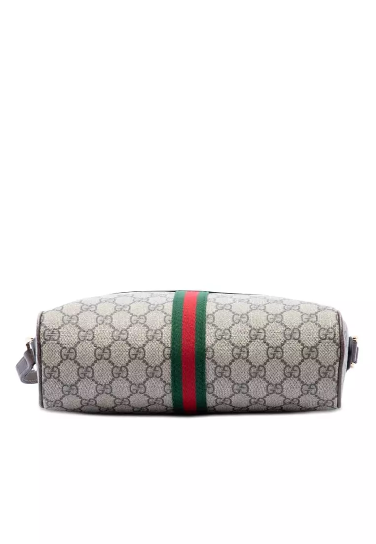 Pre-Loved Gucci Gg Supreme Ophidia Crossbody