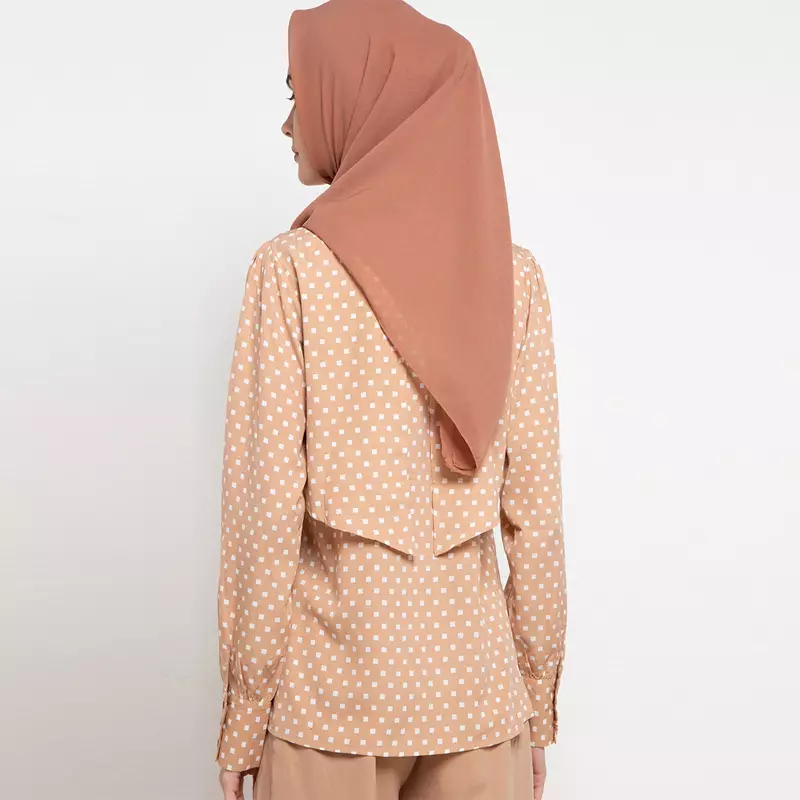 Jini Blouse In Cream Print