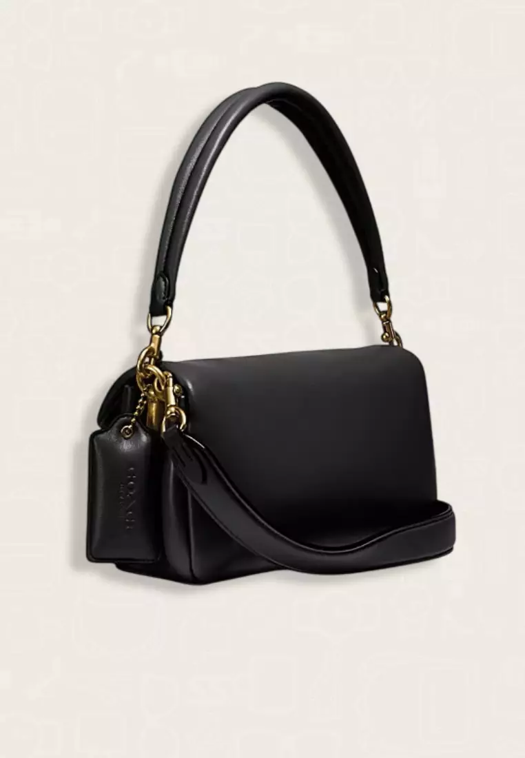 Coach Pillow Tabby Shoulder Bag 26 Black