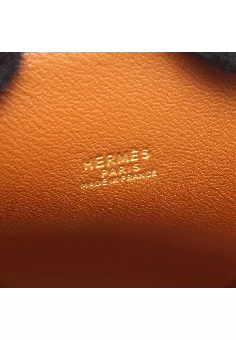 Pre-Loved Hermès Ildobow gold Handbag tote bag Pigskin Brown gold hardware