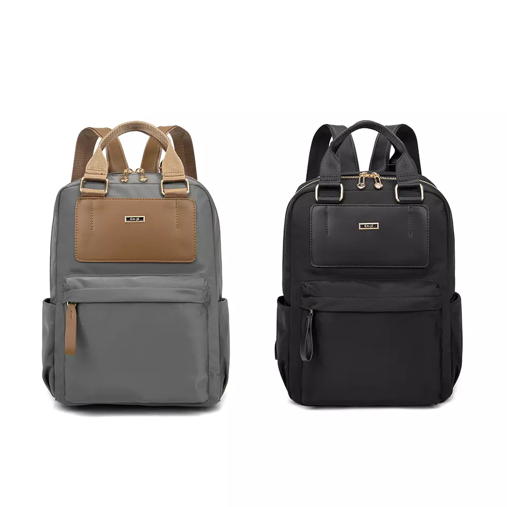 En-ji Yaksu Backpack Wanita Warna Black