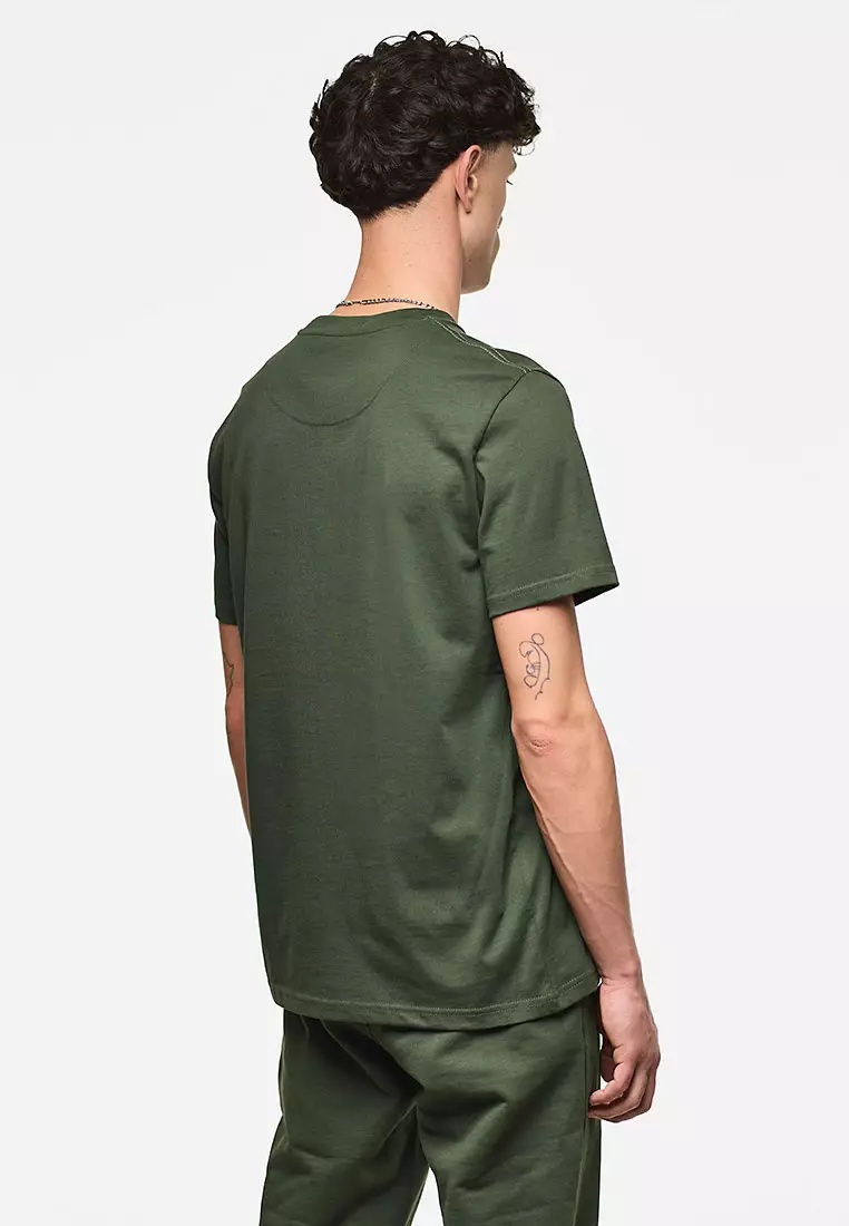 MENS BLACK FOREST/CALCIUM MILLERGROVE WOAN TEE