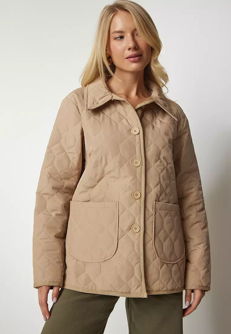 Quilted jacket woman clearance