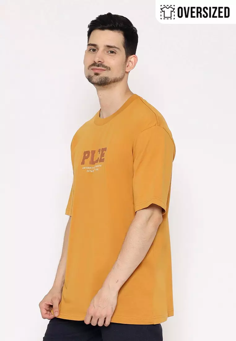 POLICE T-Shirt Cotton Combed Oversized Pria 2079180221