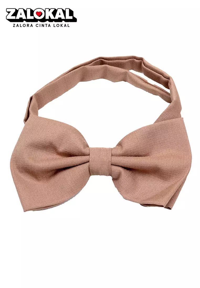 Dasi Kupu Bowtie Dark Salmon A31