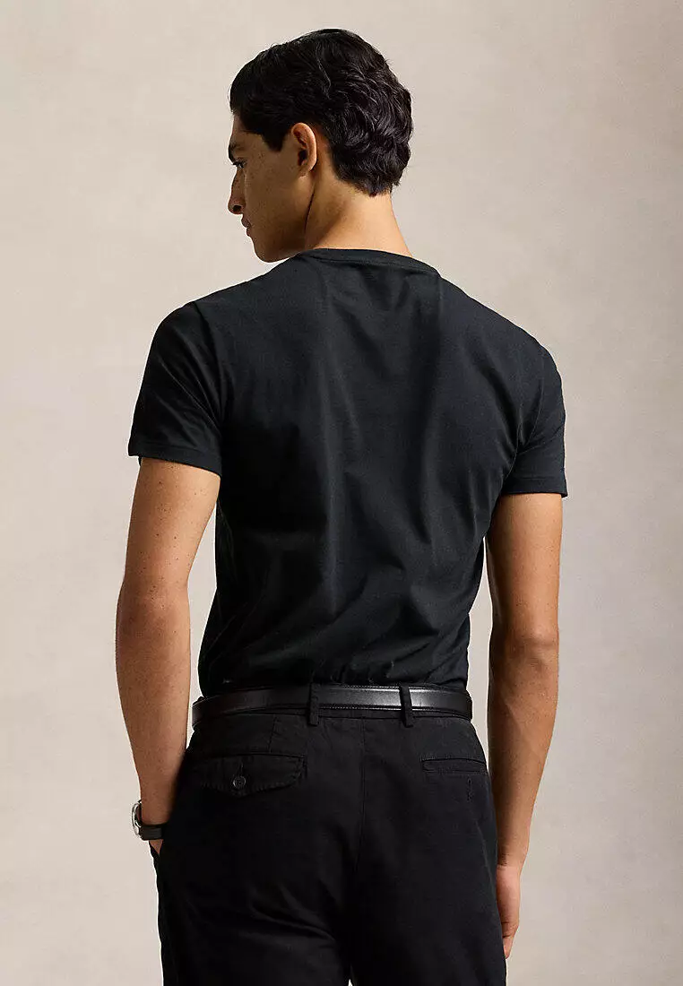 Custom Slim Fit Jersey Crewneck T-Shirt
