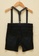 LC Waikiki black and grey Baby Boy's Denim Shorts With Suspenders AB53DKADEF55ACGS_2