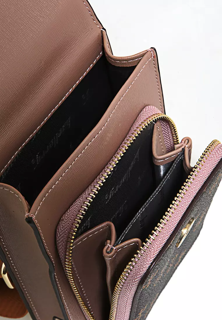 Tas Selempang Wanita Sling Bag Elegant Design Many Pocket Material Leather ORIGINAL