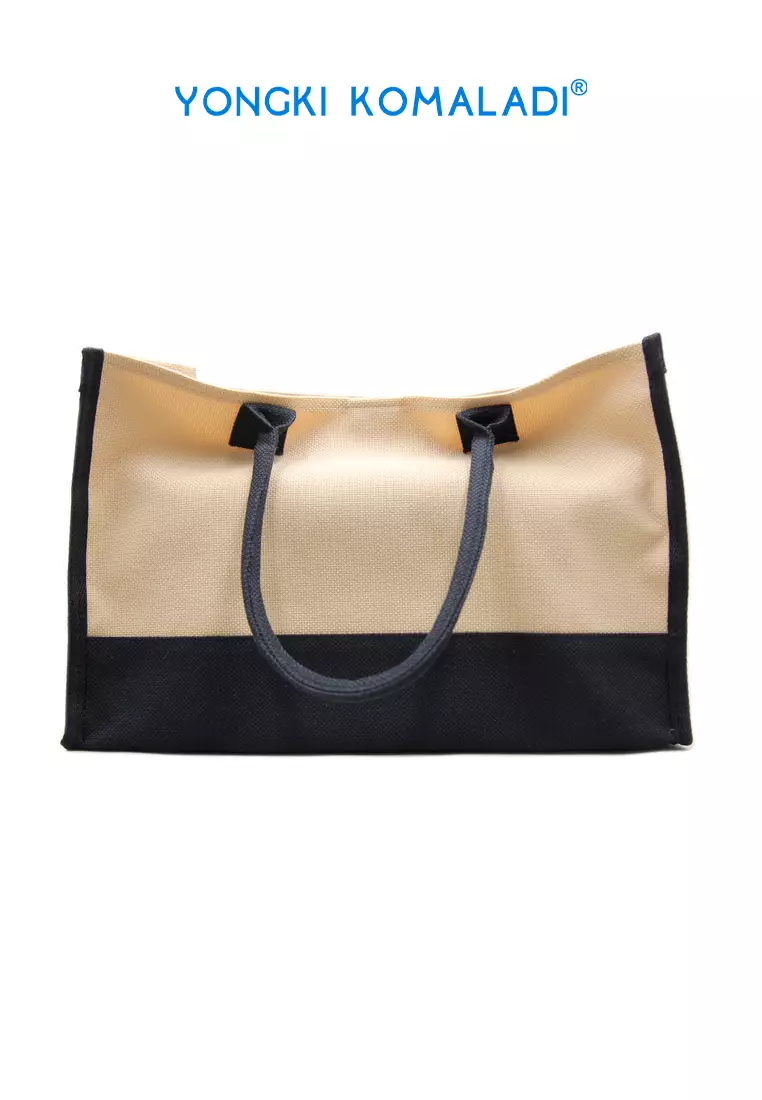 [ ORIGINAL ] YONGKI KOMALADI TOTE BAG OL-SY480058-24 CREAM