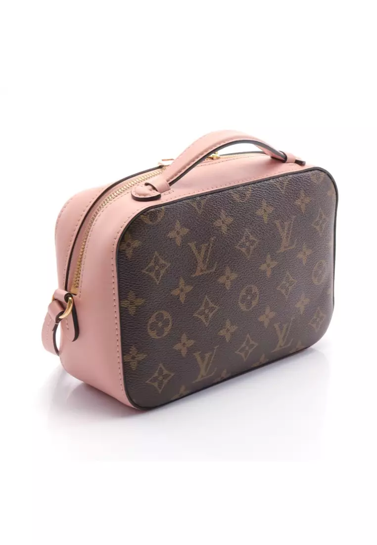 Buy Louis Vuitton Pre-loved LOUIS VUITTON Saintonge monogram rose poodle  Shoulder bag PVC leather Brown pink 2WAY 2023 Online